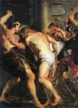 Pedro Pablo Rubens Painting - La Flagelación de Cristo Barroco Peter Paul Rubens